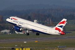 G-TTNP, Airbus A320Neo, British Airways, Zurich