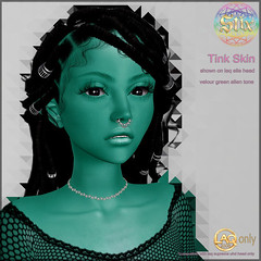 Stix ~ Tink Fantasy Faire! GREEN ALIEN AD