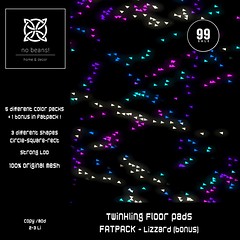 [nb!] - Twinkling Floor Pads for 99L SALES