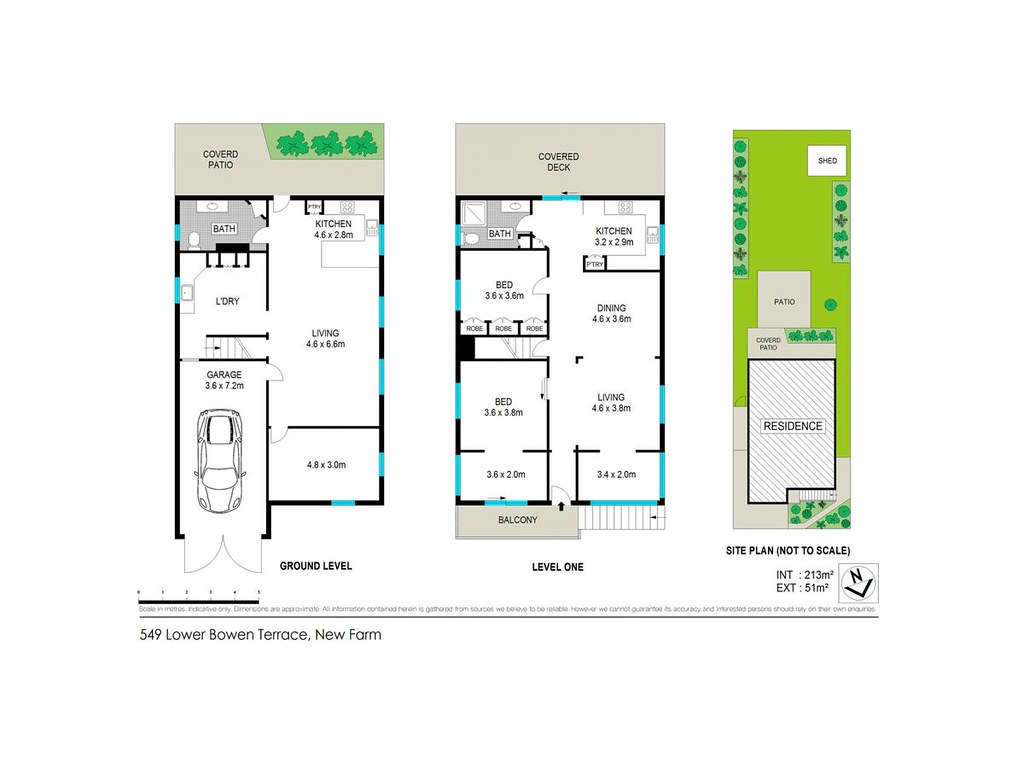 549 Lower Bowen Terrace, New Farm QLD 4005 floorplan