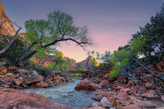 Sunset at the Virgin River