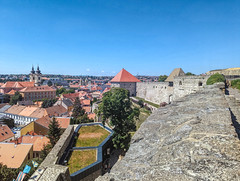 Eger - Castle - Fortification - near Varkoch gate tower and Gothic Gate 02