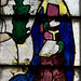 Fairford, St Mary's church, window nIII detail