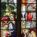 Fairford, St Mary's church, window sII detail
