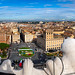 Panoramic View at Monument to Vittorio Emanuele II, Rome
