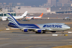 N952CA National Airlines Boeing 747-428(BCF) at Seoul Incheon International Airport on 18 January 2024