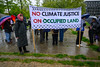 No climate justice on occupied land