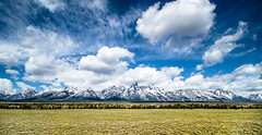 Cloudscape over the Tetons