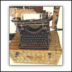 Typewriter & Wicker