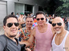 Con Juanjo, Mauricio y Rodrigo. 25 de junio. Marcha de la Diversidad 2023/ With Juanjo, Mauricio and Rodrigo. June 25. San Jos, Costa Rica Pride 2023