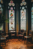 Enchanting Victorian Interior Schloss Drachenburg Stained Glass