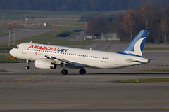 YL-LDJ, Airbus A320ceo, Anadolujet, Zurich