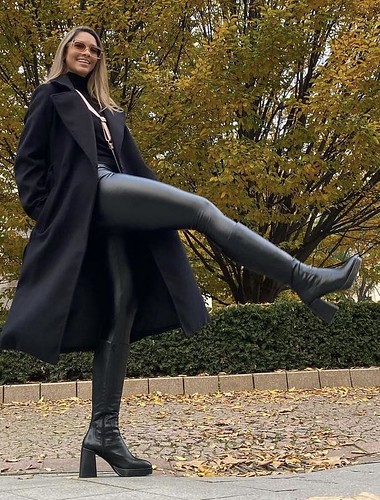 Sexy in Leather and Boots
