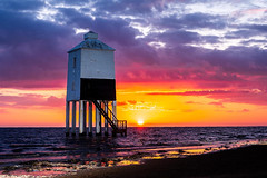 191 of Year 10 - Sunset lighthouse