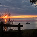 Sunset from Ft Ebey on Whidbey Island