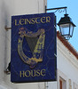 Leinster House Pub Sign in Lagos, Portugal