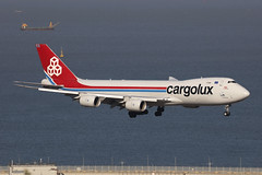 LX-VCL, Boeing 747-8F, Cargolux, Hong Kong
