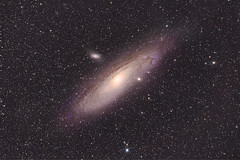 Messier 31 (NGC 224), The Andromeda Galaxy, taken by Nikon Z400/4,5 lens