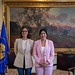 Ministra Camila Vallejo, se reúne con la presidenta de la cámara de diputados, Karol Cariola