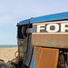 Traktor am Strand von Thorup