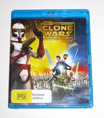 star wars the clone wars movie blu-ray disc region b australia 2008 a