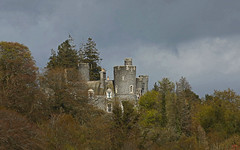 Castlewellan Castle in the trees