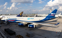 Boeing 747-4R7F 4K-SW888 Silk Way West Airlines