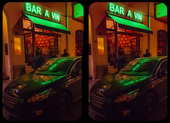 Berlin night life 3-D / CrossView / Stereoscopy