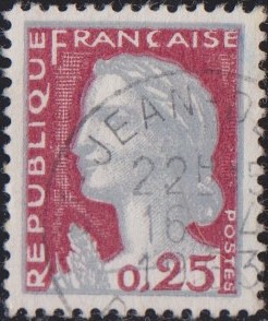 Briefmarke / Frankreich