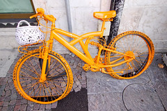 Orange Bike, and Mingle-Mangle of Stone