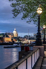 London at blue hour