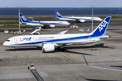 All Nippon Airways | JA824A | Boeing 787-8 Dreamliner | Tokyo Haneda Airport