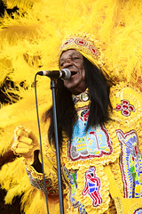 Jazz Fest 2024 - Day 4 - Big Chief Monk Boudreaux and the Golden Eagles