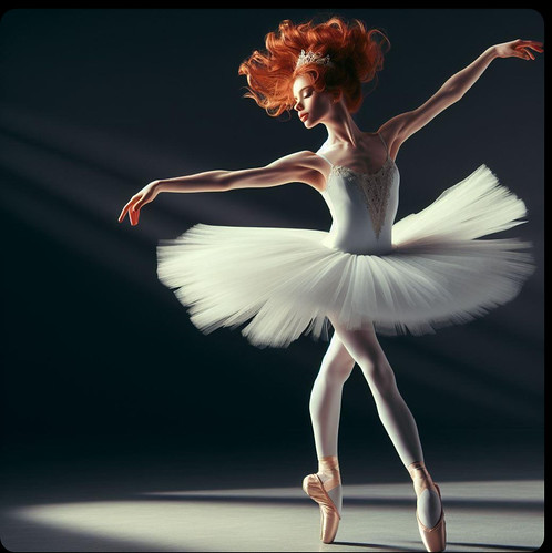 Ballerina In White