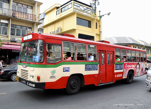 Red Bus - Bangkok Thailand