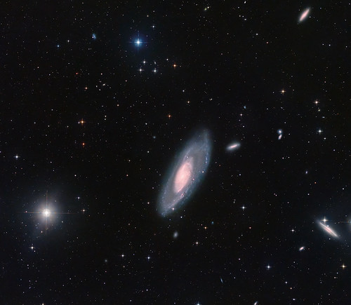 M106 and surroundings