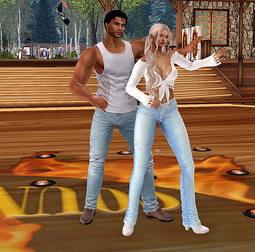 Morning Dance ..... With my Sl Wife