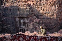 Petra vue du dessus Jordanie_2352