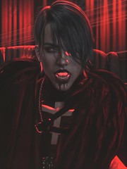 Crimson Reverie: A Vampiric Ode to Red