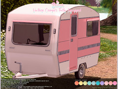 G I V E A W A Y - BLUSH - Vintage Camper Fully Equipped - Fatpack