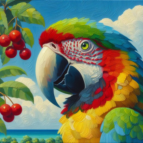 ai-macaw-parrot