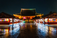 Senso-ji temple night