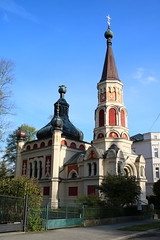 Františkovy Lázně - Franzensbad: Chrám sv. Olgy - orthodoxe Kirche der heiligen Olga