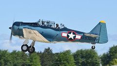 1942 North American AT-6D Texan N2983 USAF 42-86272 now marked up with US Navy