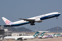 B-18007 | China Airlines Boeing 777-309(ER) | Hong Kong International VHHH/HKG