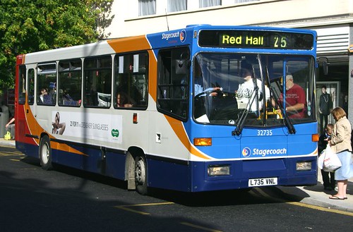 [Stagecoach UK Bus] 32735 (L735 VNL) in Darlington on service 25 - John Carter