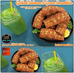 Grilled Salmon Set
