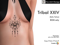 [HDesign] Tribal XXIV (Belly Tattoo)