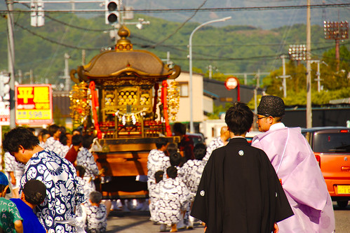 japan local spring festival
