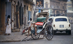 Kolkata street scene 1987